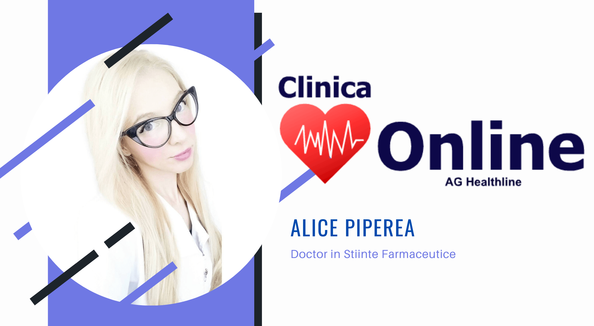 Recomandarea noastră: Lector univ. Dr. Alice Piperea – Doctor în Farmacie, Farmacist primar