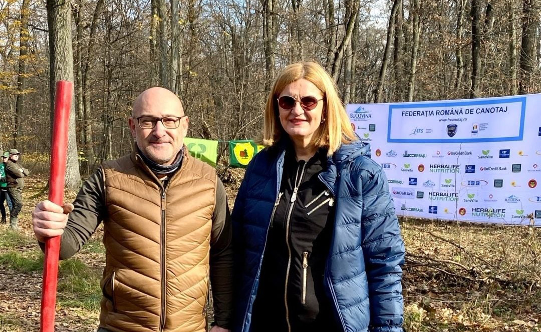 Sportivii Federației Române de Canotaj au dat startul proiectului Pădurea
