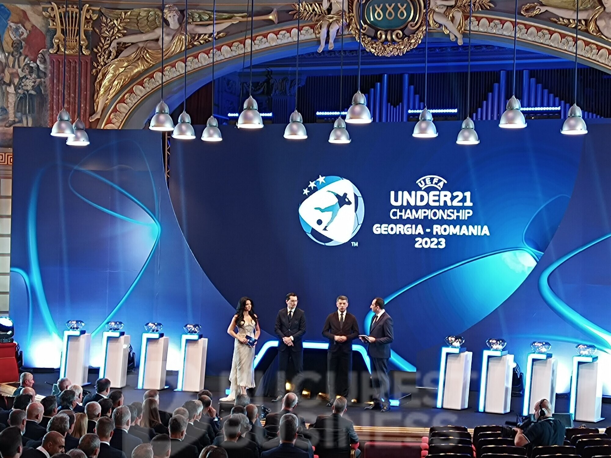 Eveniment de gala la Ateneul Roman din Bucuresti: Romania U21 si-a aflat adeversarii de la Euro 2023. Reactia lui Razvan Burleanu, presedintele FRF