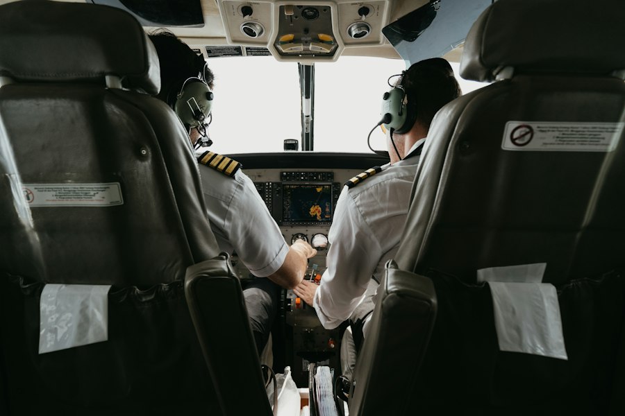 Photo pilot physical preparation